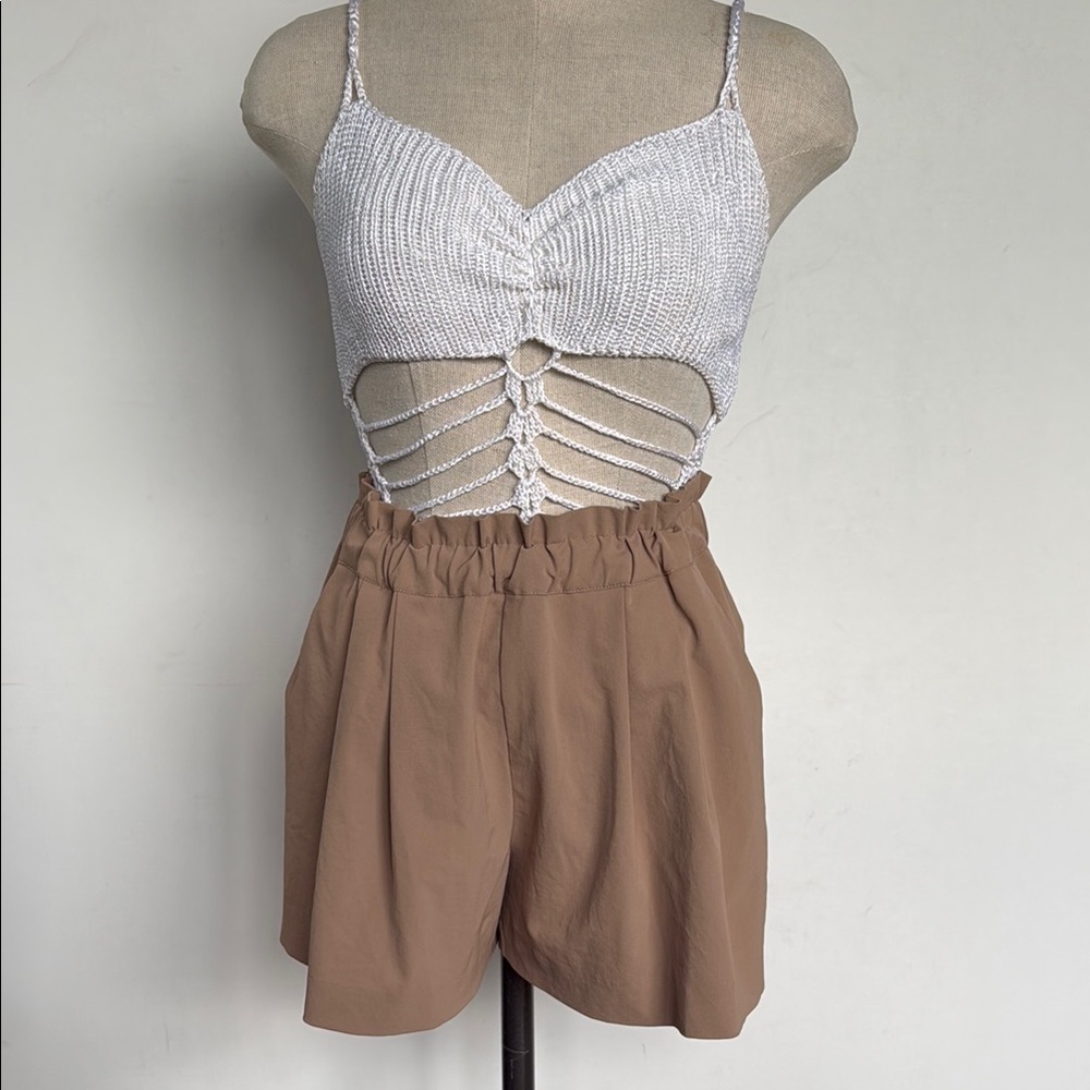 Armani Exchange Women's Tan Shorts size XS